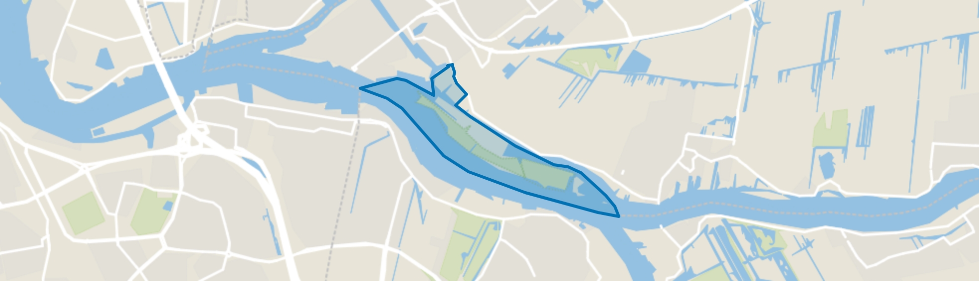 Zaag, Krimpen aan de Lek map