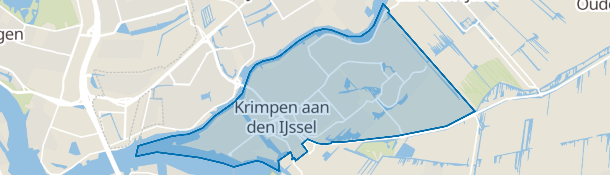 Krimpen aan den IJssel map