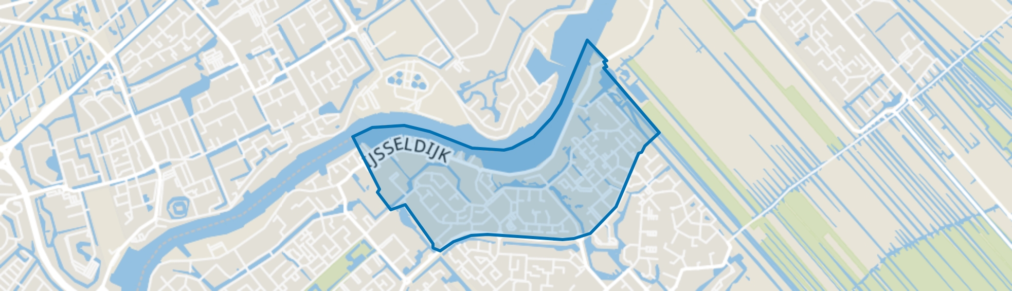 Boveneind, Krimpen aan den IJssel map