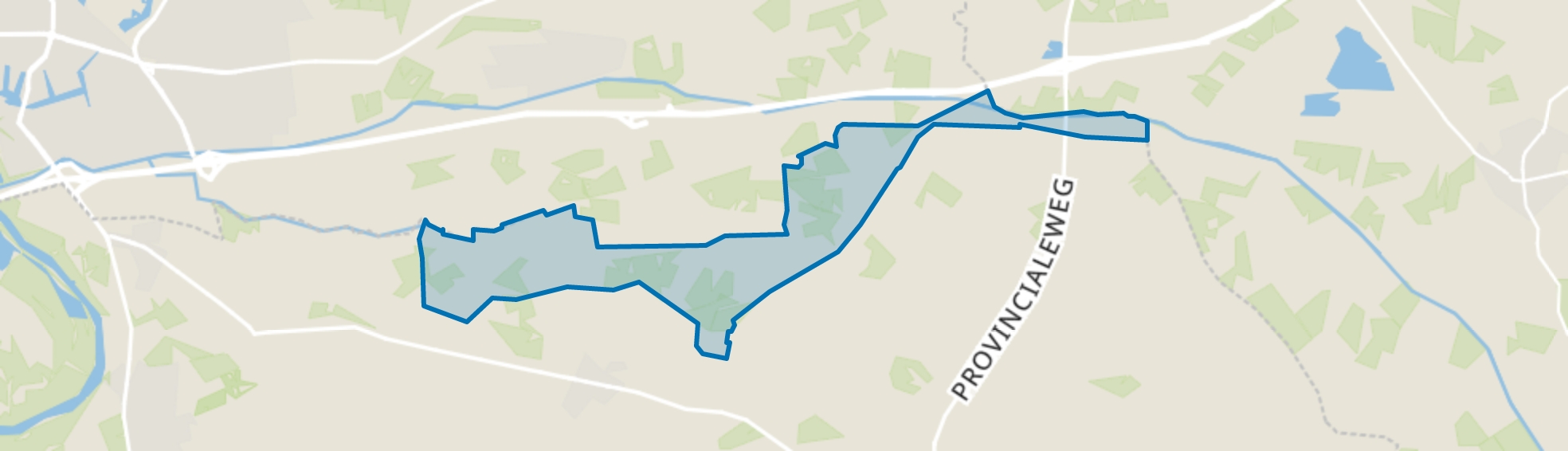 Verspreide huizen Kring van Dorth, Kring van Dorth map