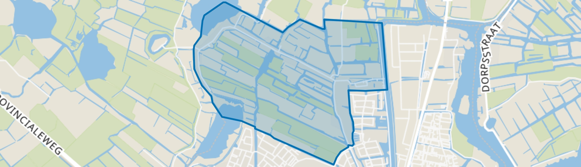 Krommeniedijk, Krommenie map