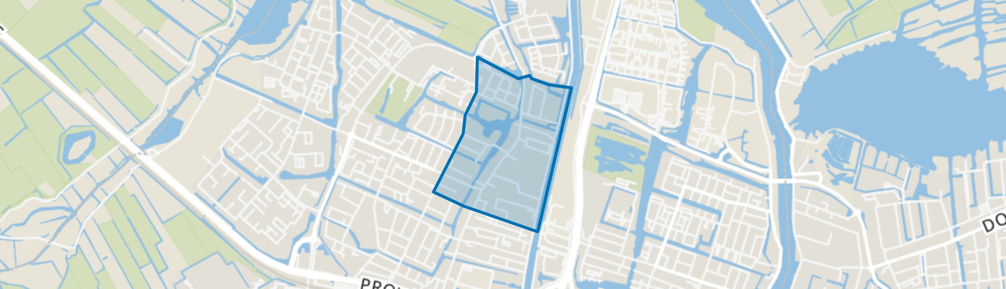 Noorderhoofdbuurt, Krommenie map