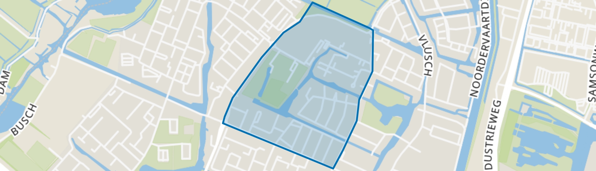 Rosariumbuurt, Krommenie map
