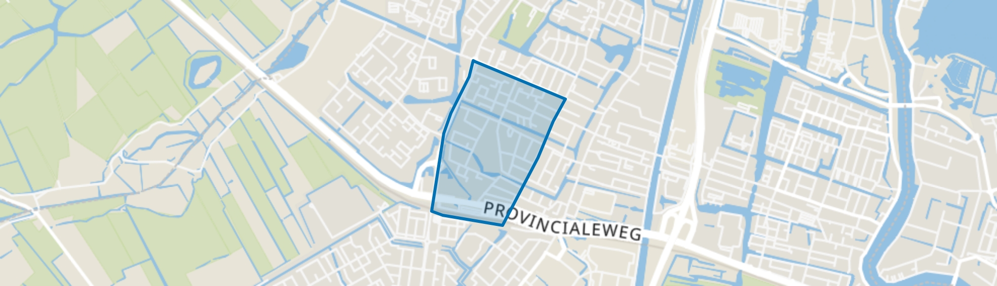 Snuiverbuurt, Krommenie map