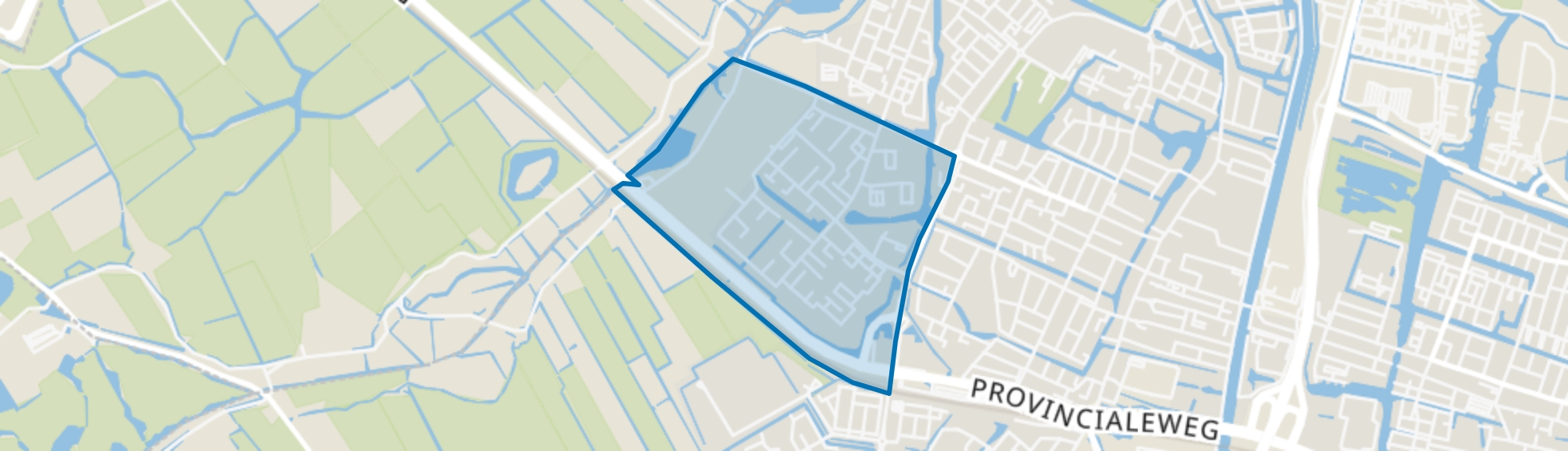 Zuiderham, Krommenie map