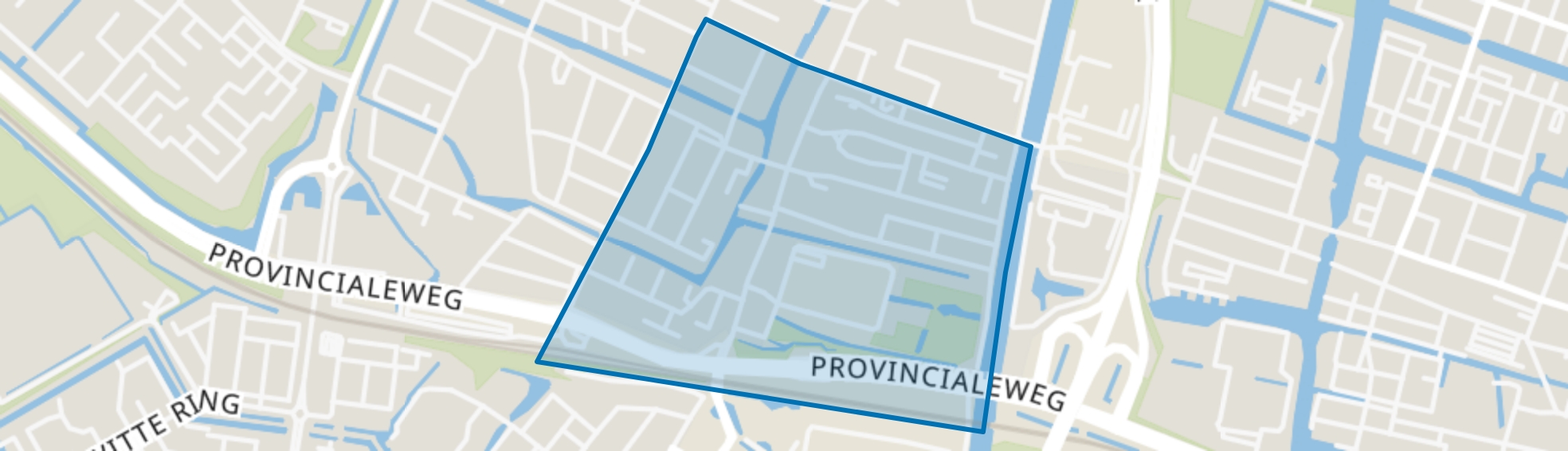 Zuiderhoofdbuurt, Krommenie map