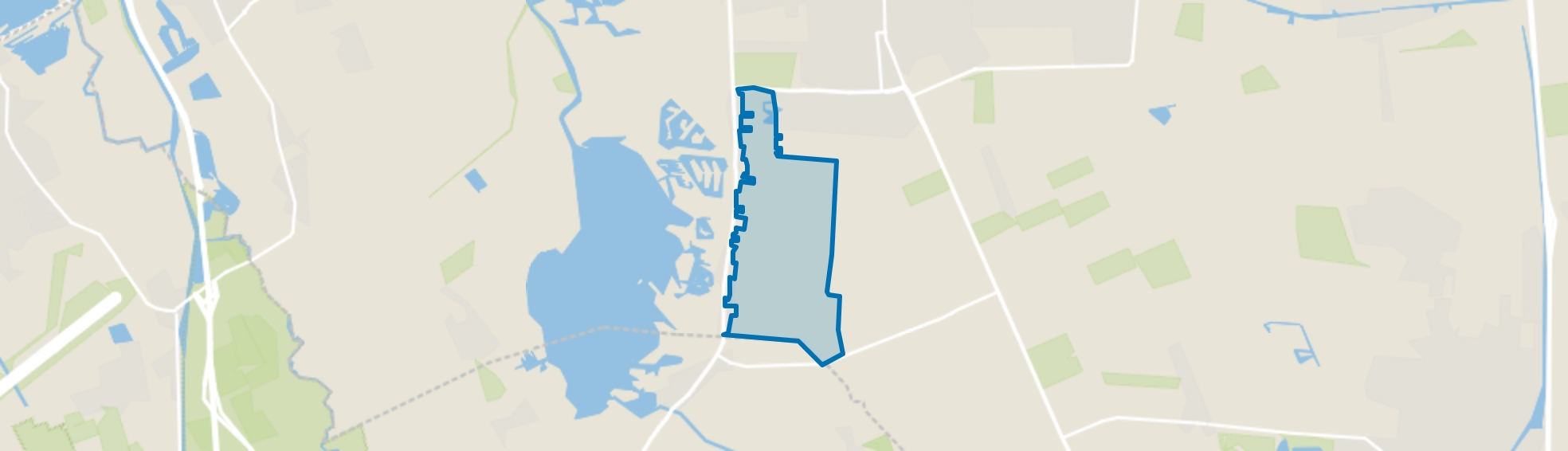 Kropswolde Buitengebied, Kropswolde map