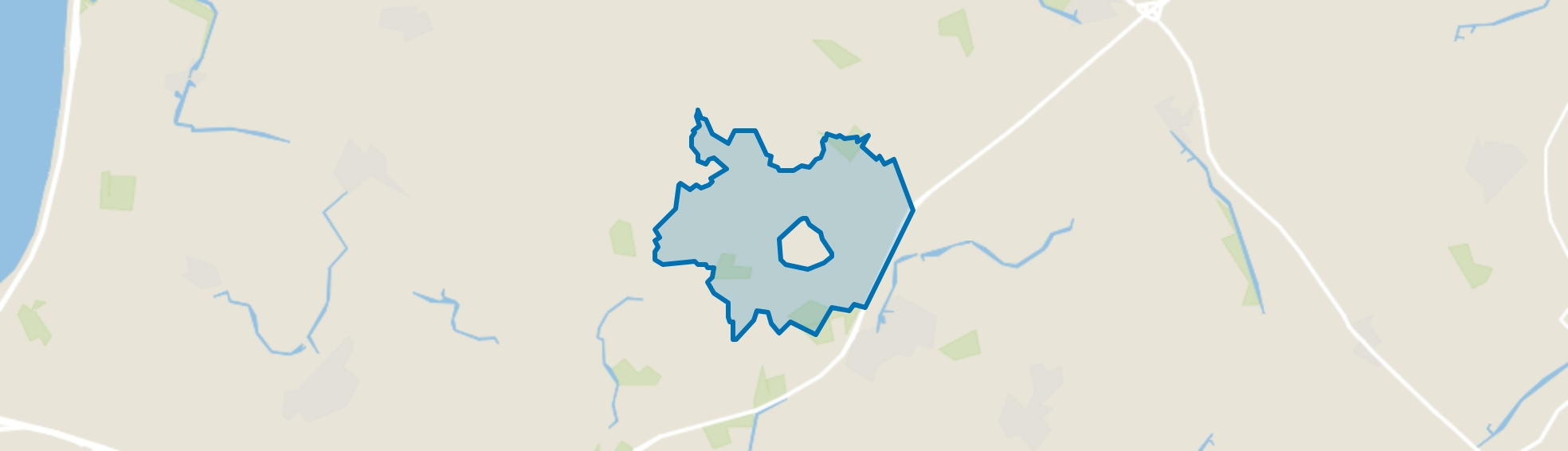 Verspreide huizen Kûbaard, Kûbaard map