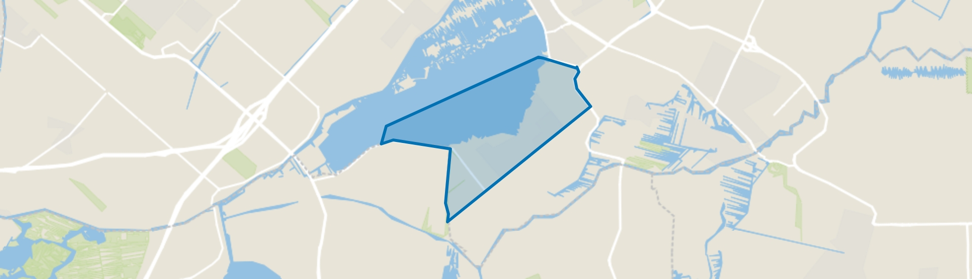 Kudelstaart, Kudelstaart map