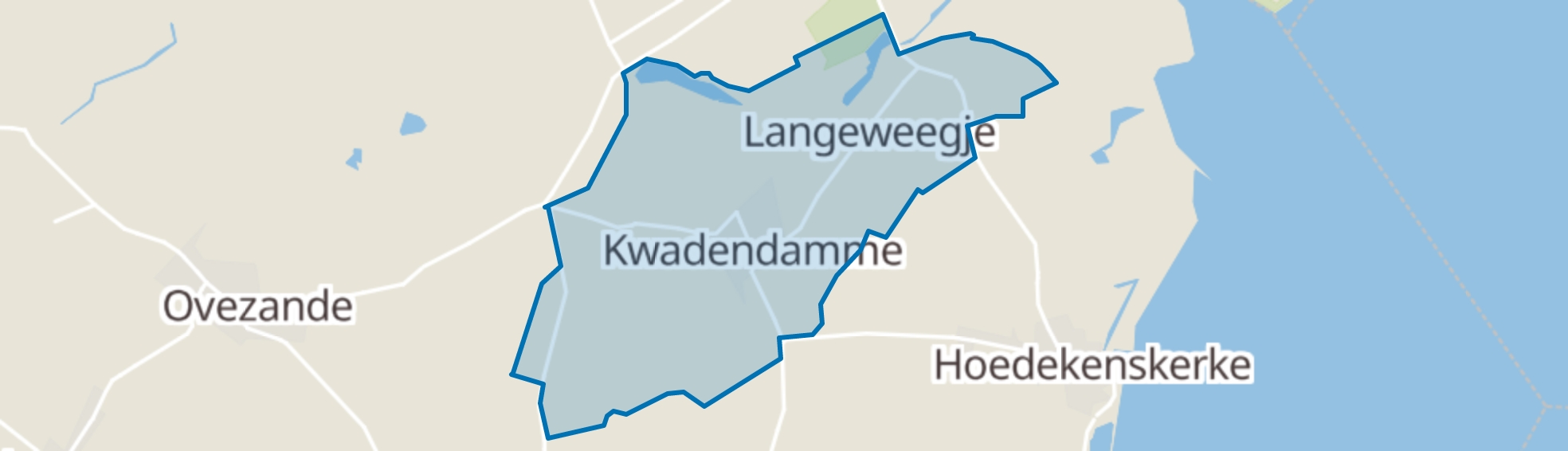 Kwadendamme map