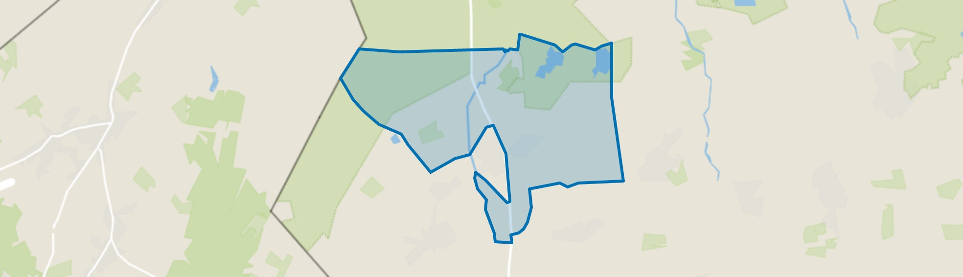 Verspreide huizen Lage Mierde, Lage Mierde map