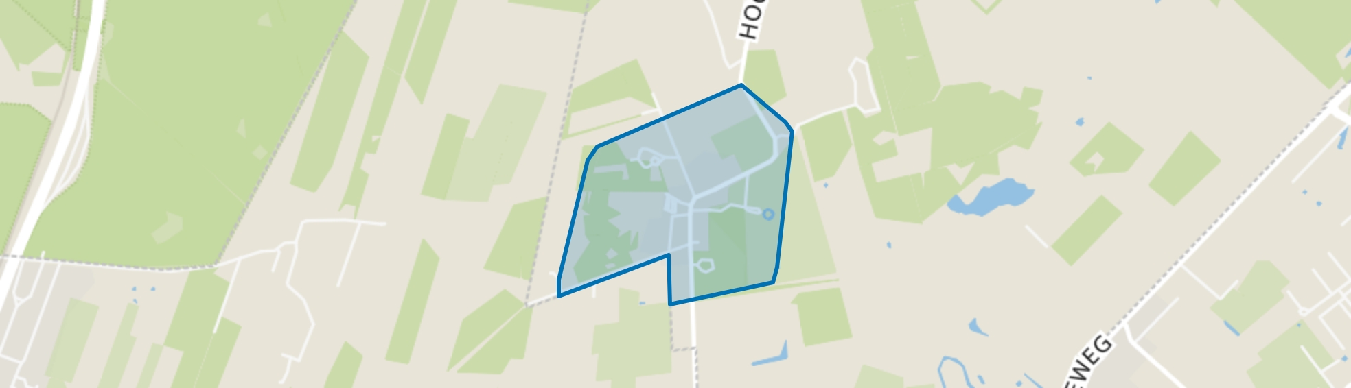 Lage Vuursche, Lage Vuursche map