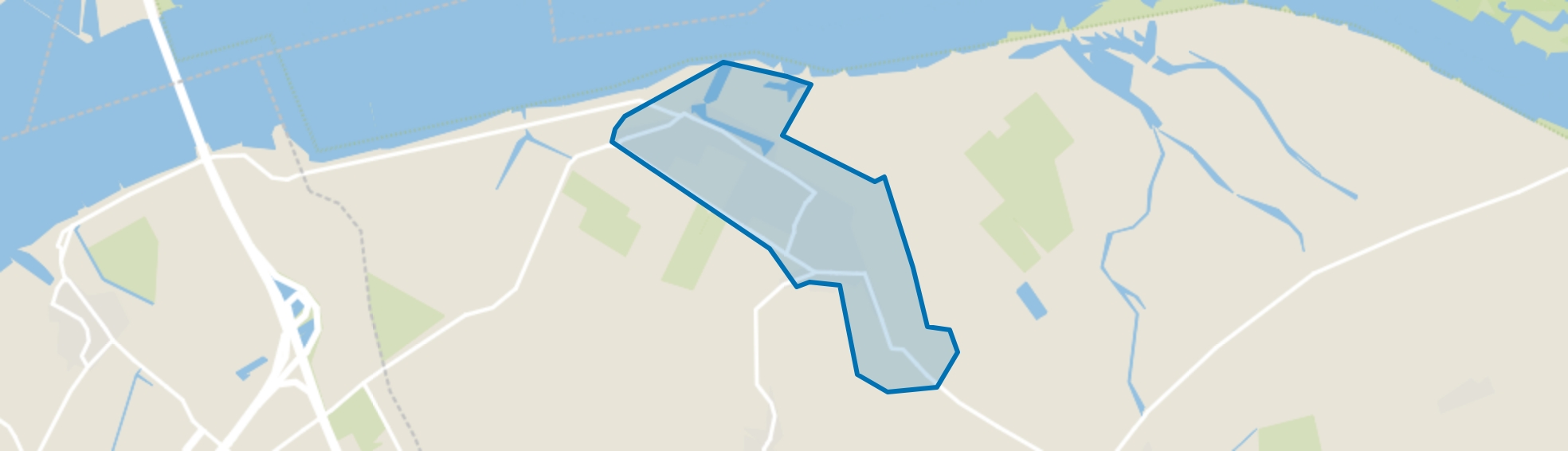 Lage Zwaluwe inclusief Gaete, Lage Zwaluwe map