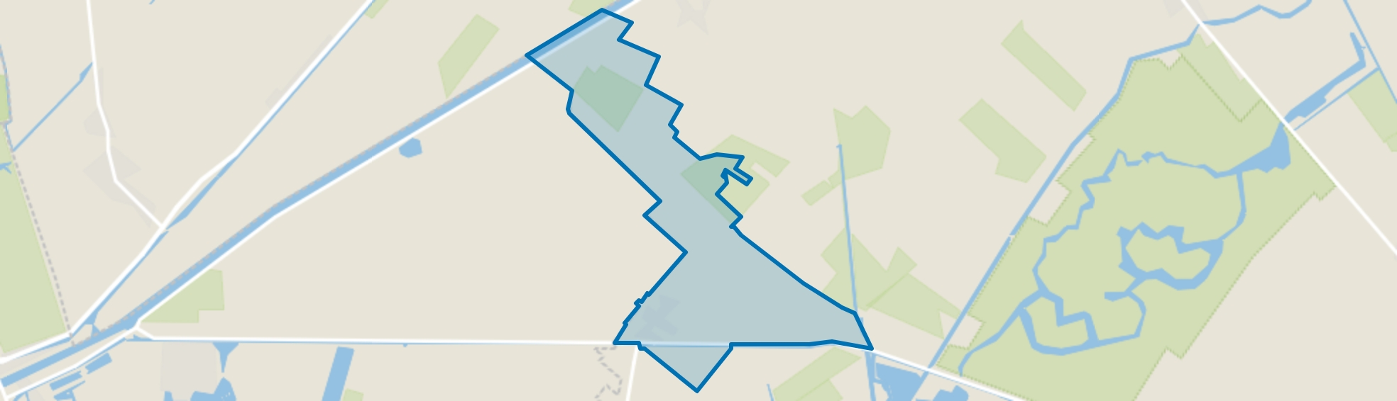 Lageland, Lageland (Gem. Midden-Groningen) map