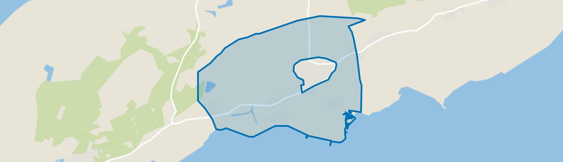 Verspreide huizen Midsland-Zuid, Landerum map