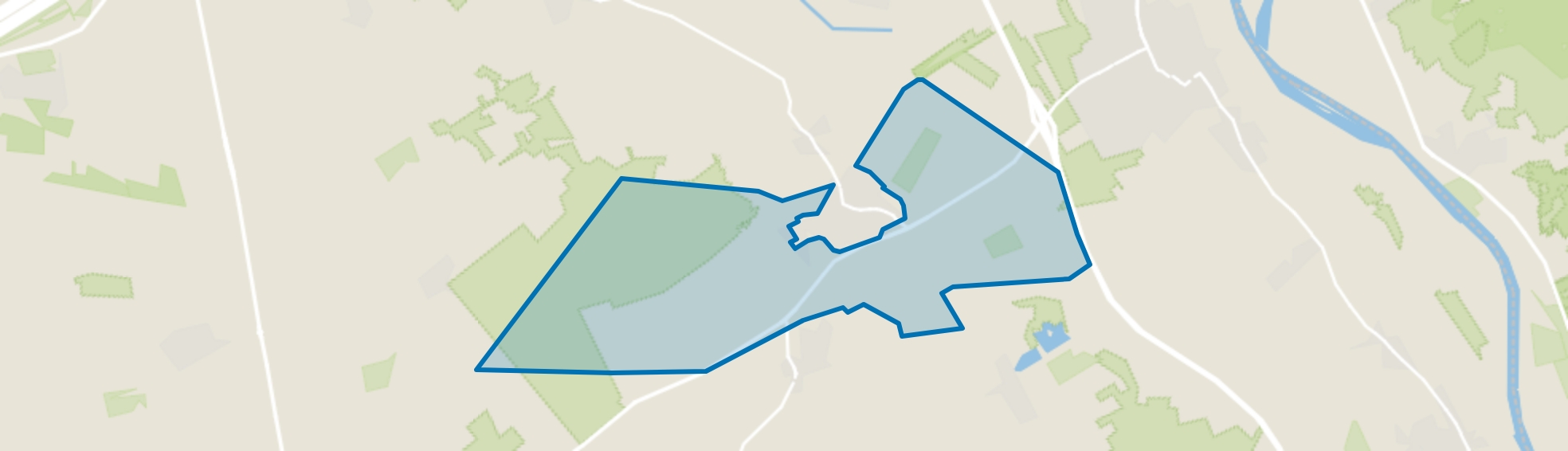 Sint Anthonis buitengebied, Landhorst map