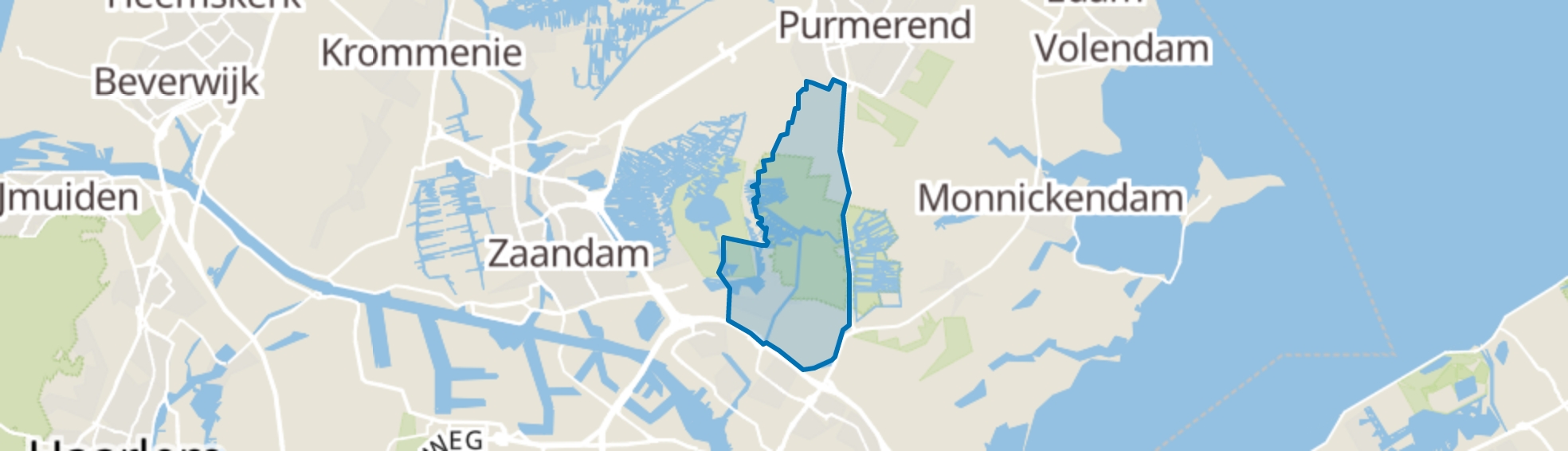 Landsmeer map