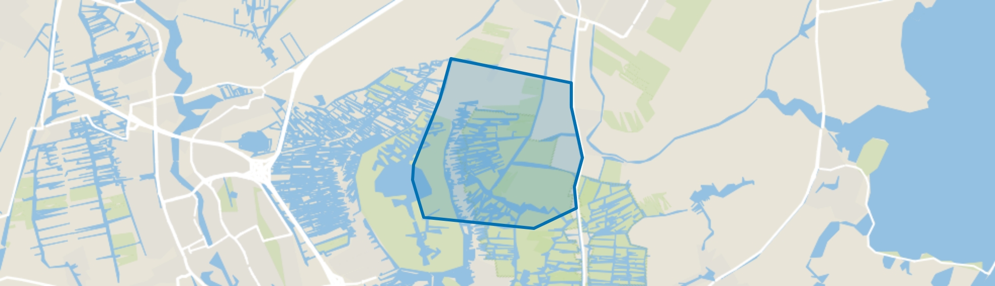 Den Ilp, Landsmeer map