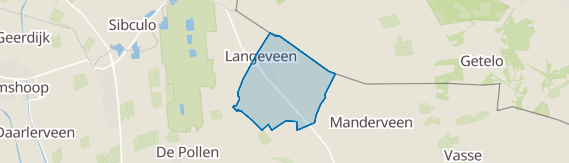 Langeveen map