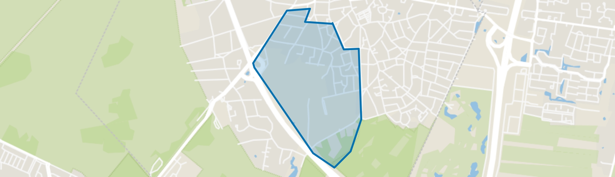 Oostereng, Laren (NH) map