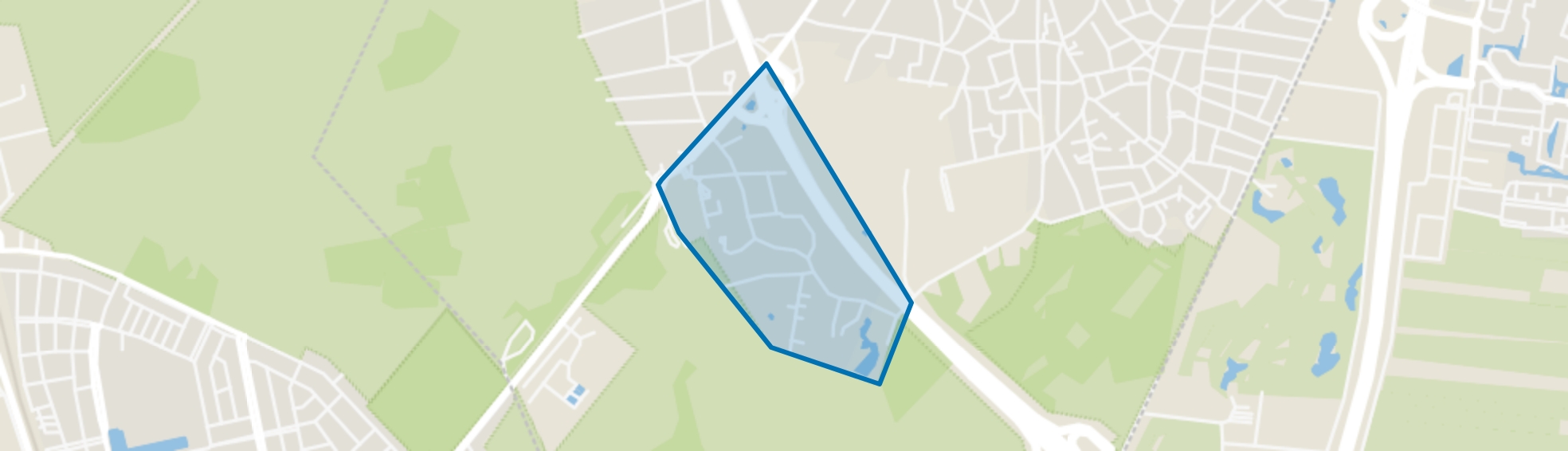 Rijksweg-Zuid, Laren (NH) map