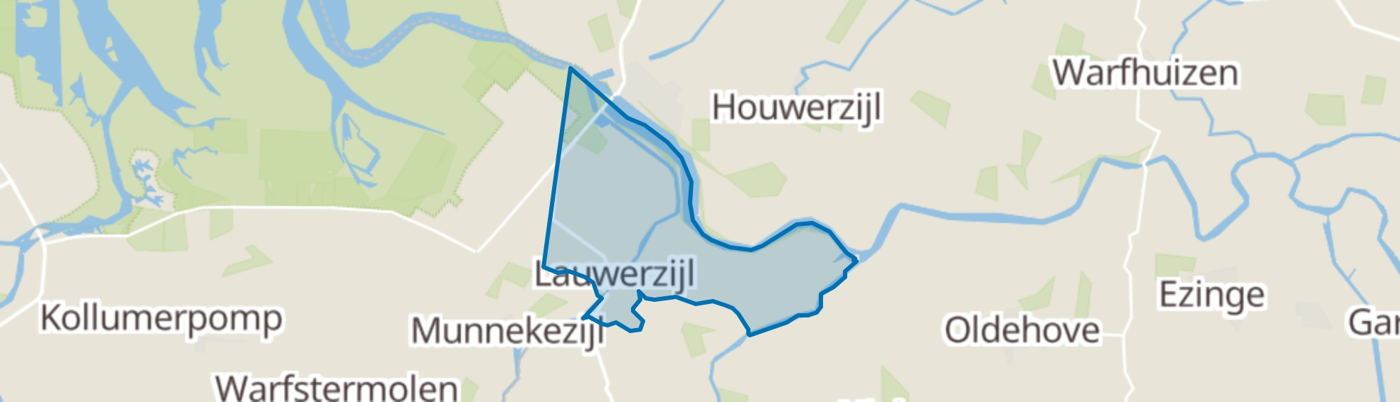 Lauwerzijl map