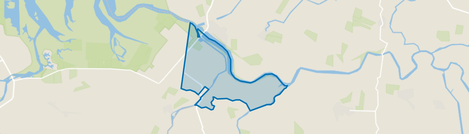 Verspreide huizen Ruigezand en Nieuwe Ruigezand, Lauwerzijl map