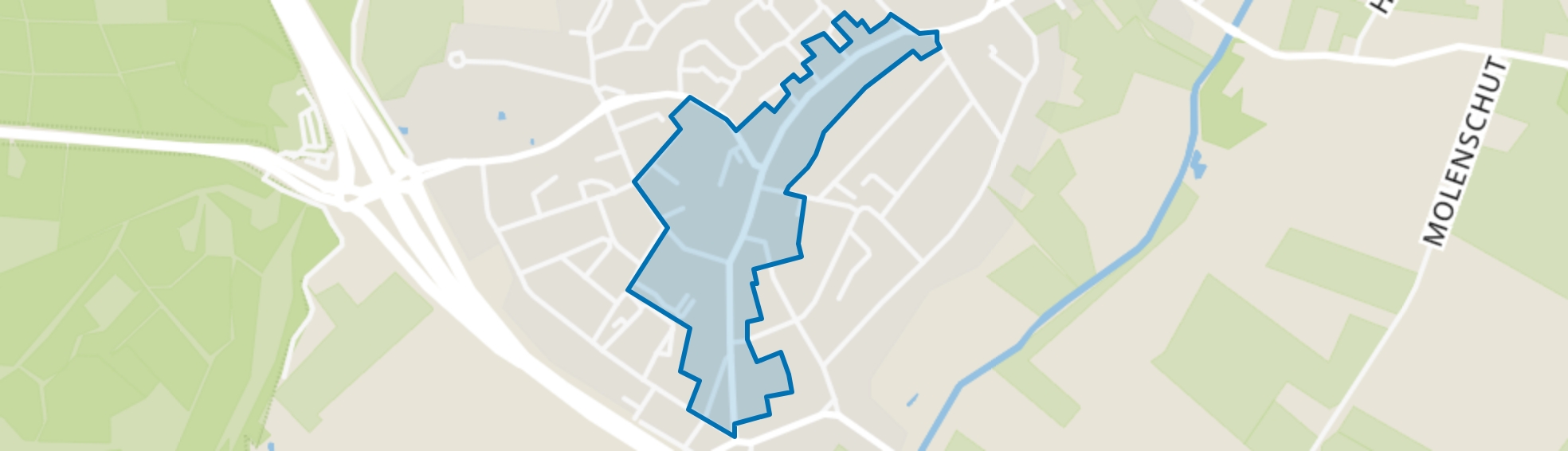 Dorpstraat, Leende map