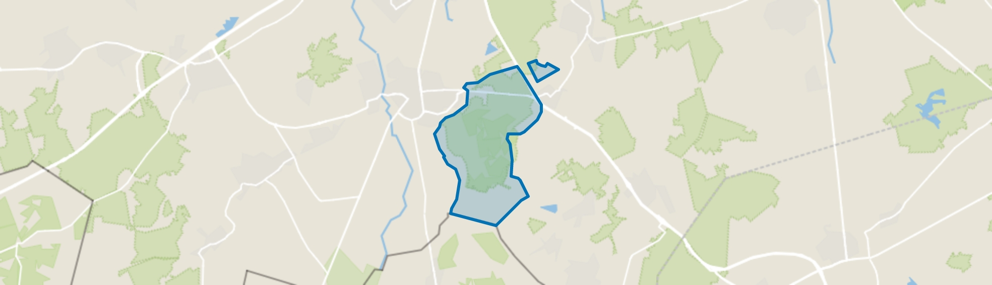 Verspreide huizen Groote Heide, Leende map