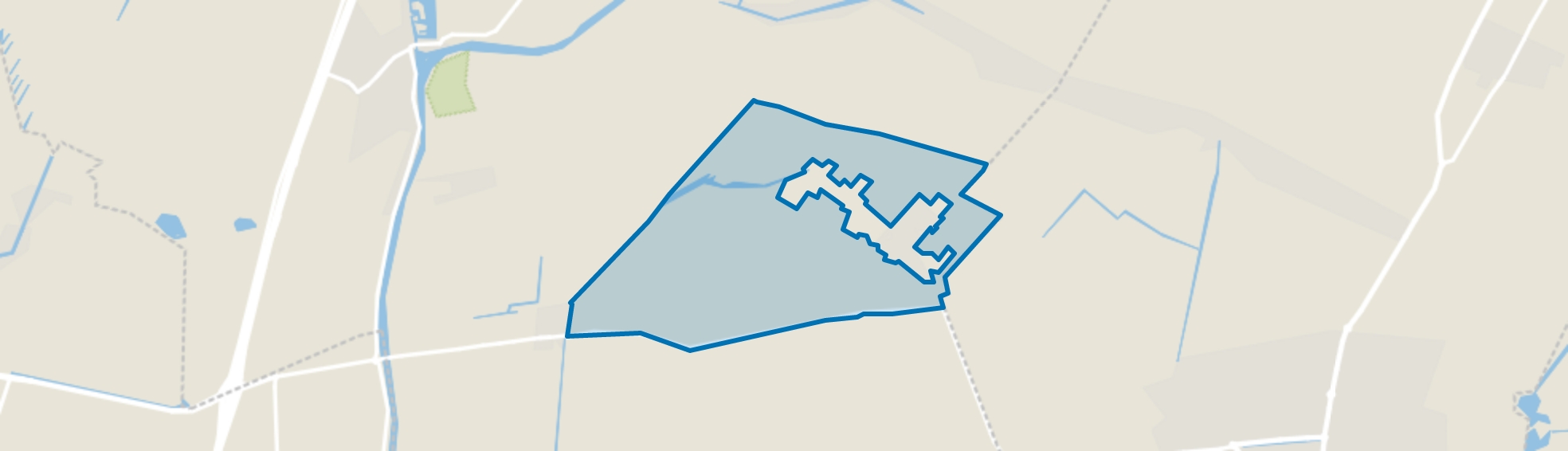 Leerbroek buitengebied zuid, Leerbroek map