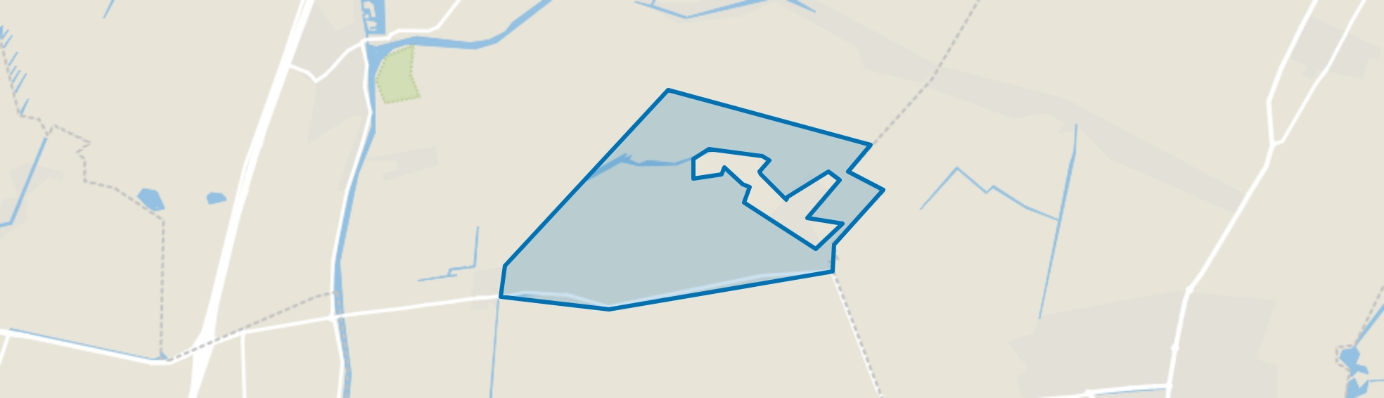 Leerbroek buitengebied, Leerbroek map