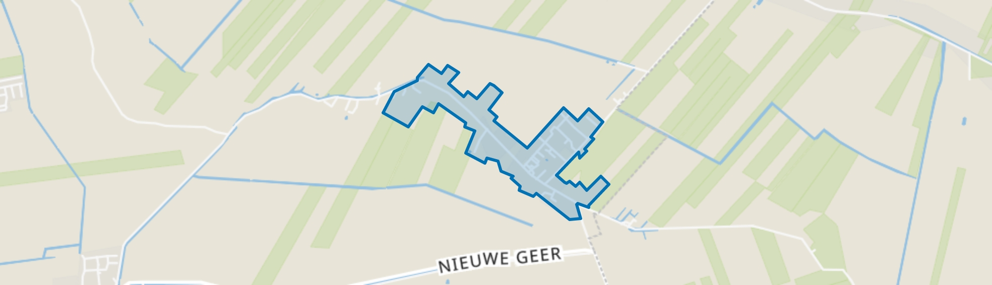 Leerbroek kern, Leerbroek map