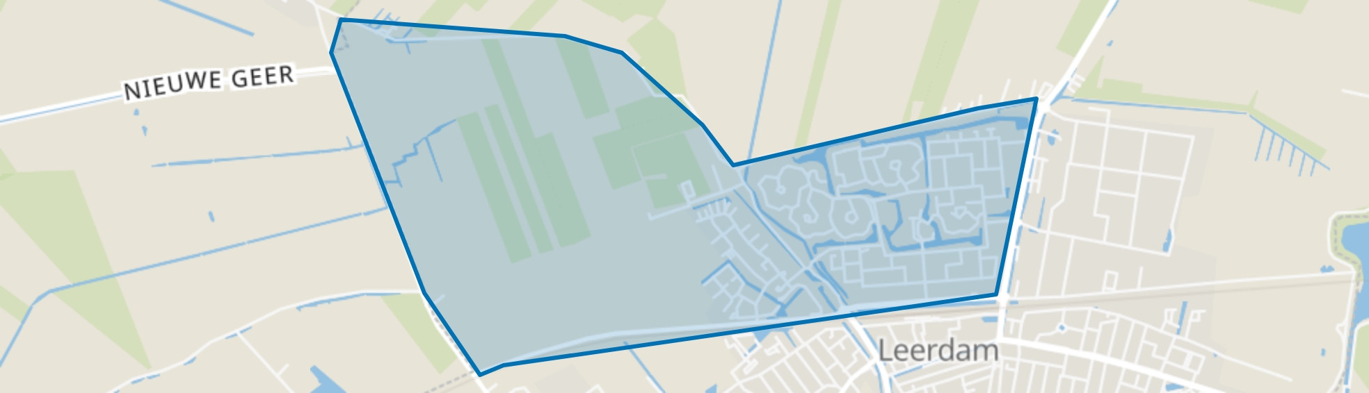 Leerdam-Noord, Leerdam map
