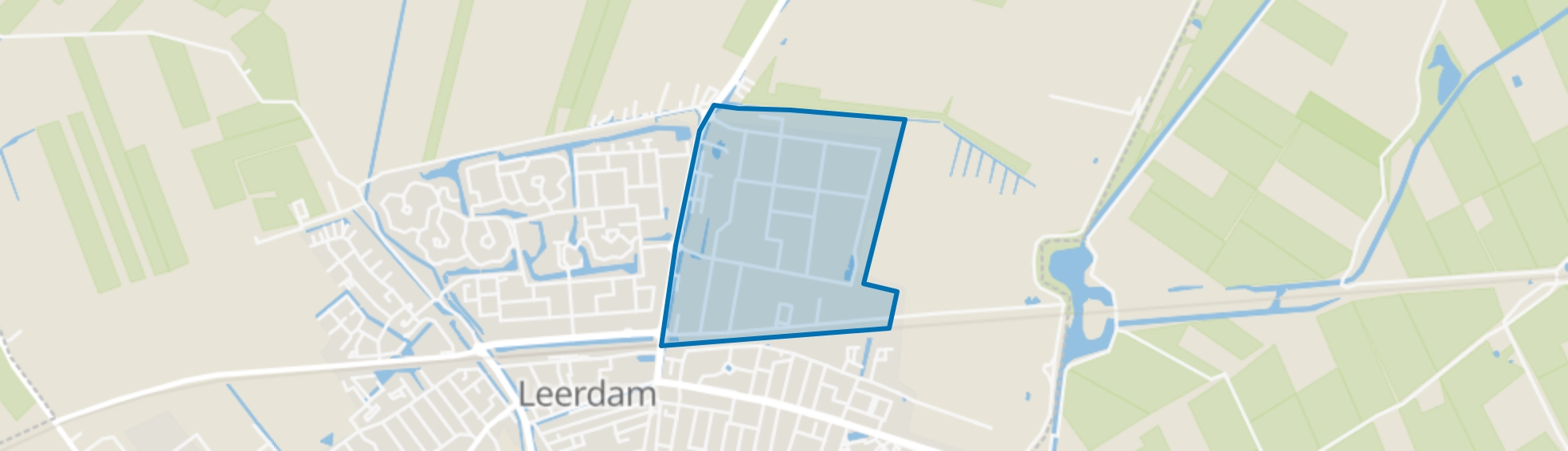 Nieuw Schaik, Leerdam map