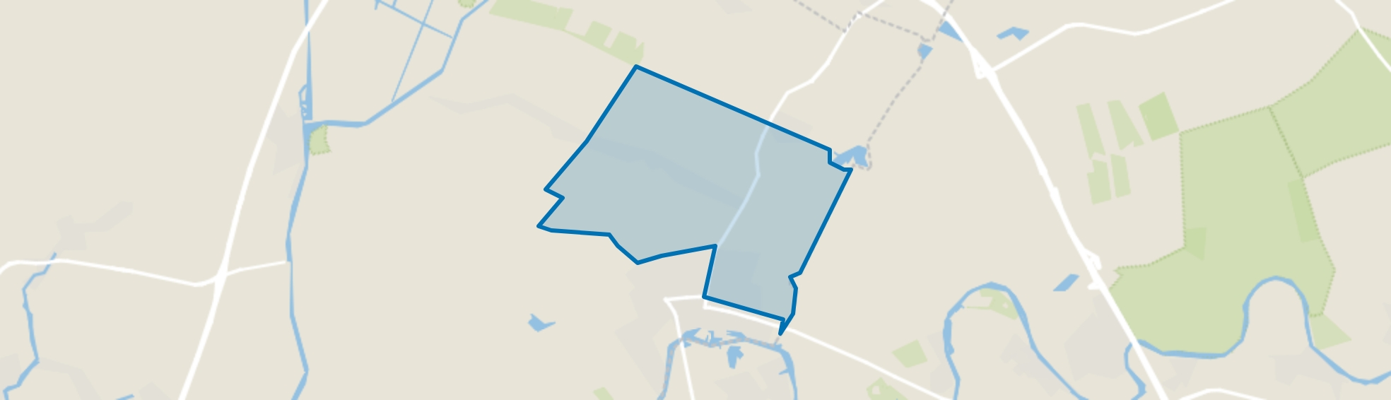 Verspreide huizen Leerdam, Leerdam map