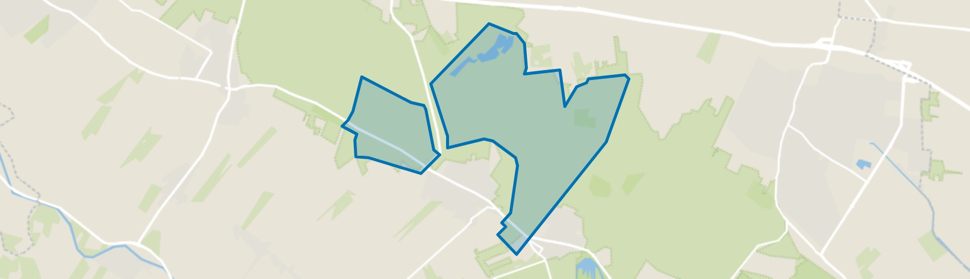 Verspreide huizen op de Heuvelrug, Leersum map