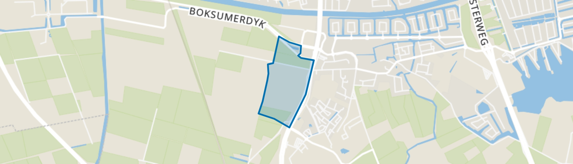 De Fellingen, Leeuwarden map