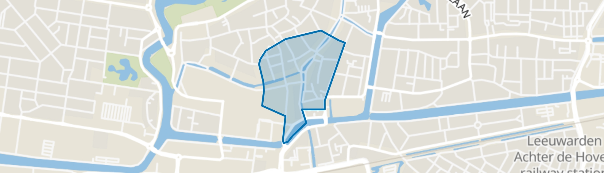 De Waag, Leeuwarden map