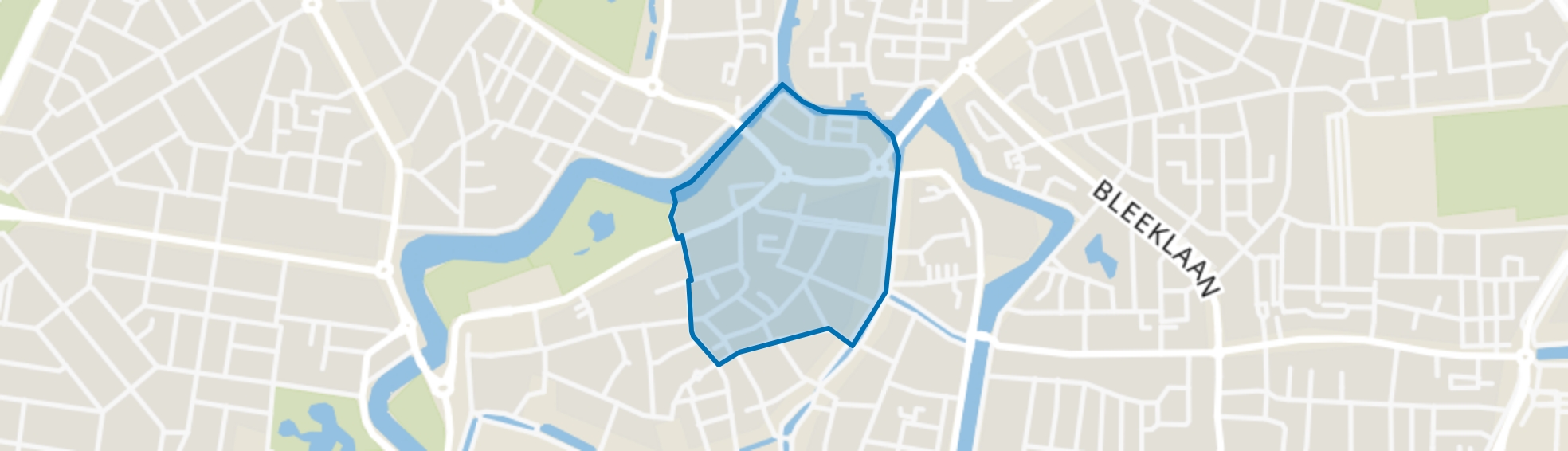 Grote Kerkbuurt, Leeuwarden map