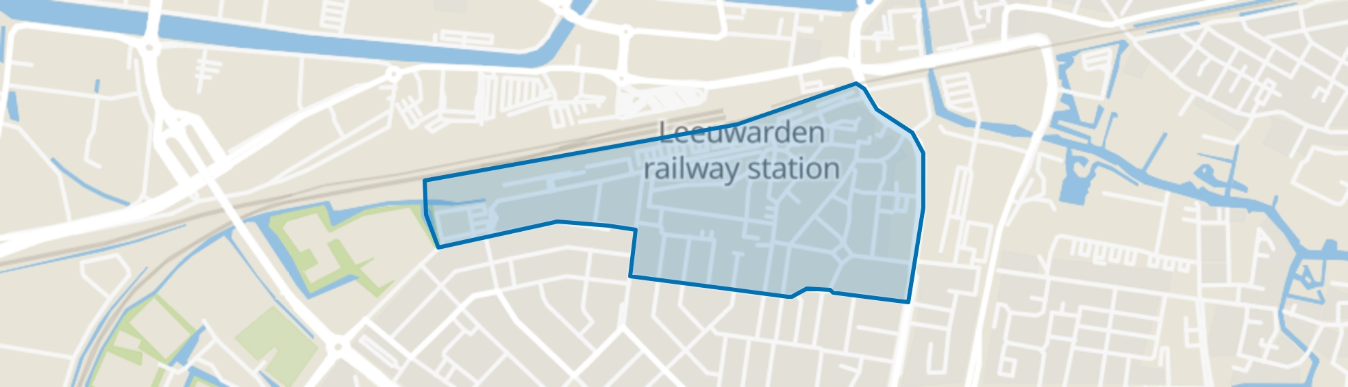 Hollanderwijk, Leeuwarden map