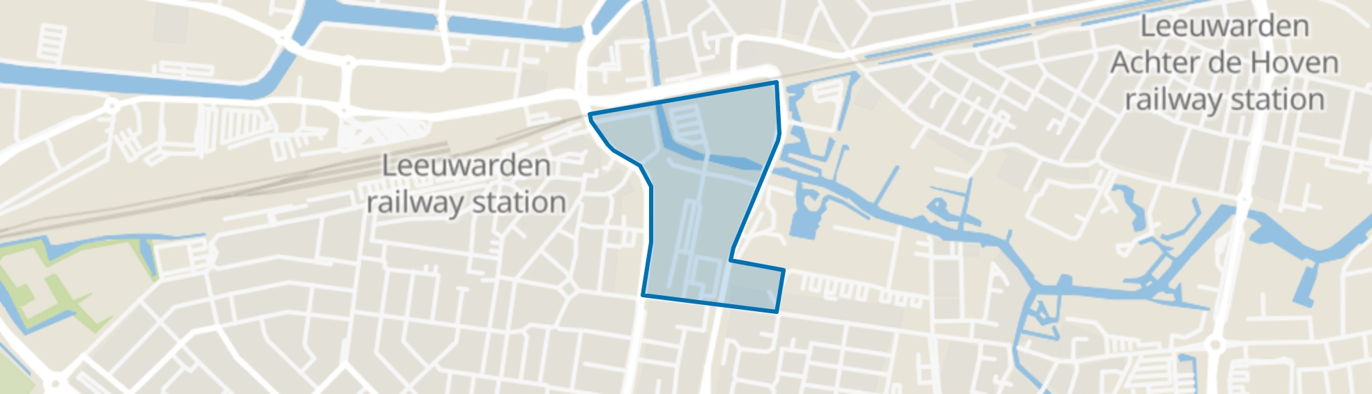 Huizum-Sixma, Leeuwarden map