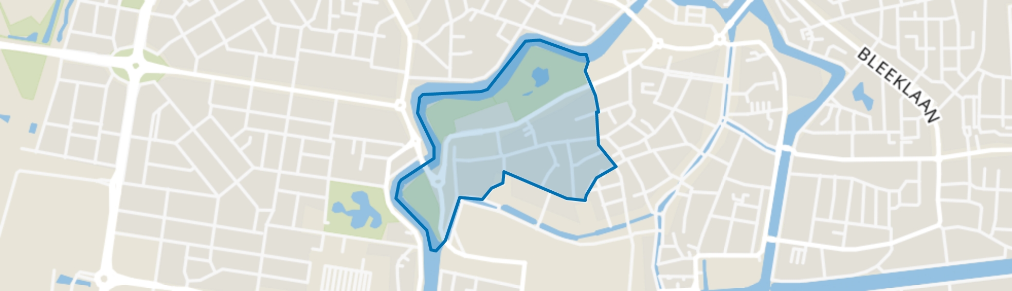 Oldehove, Leeuwarden map