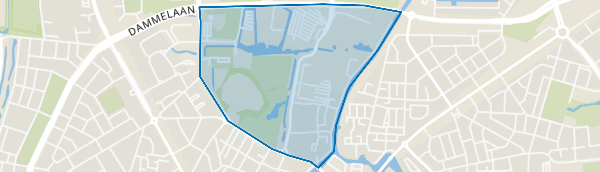 Rengerspark, Leeuwarden map