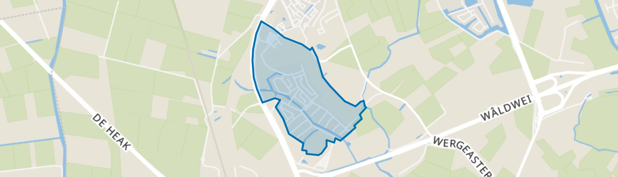 Techum, Leeuwarden map