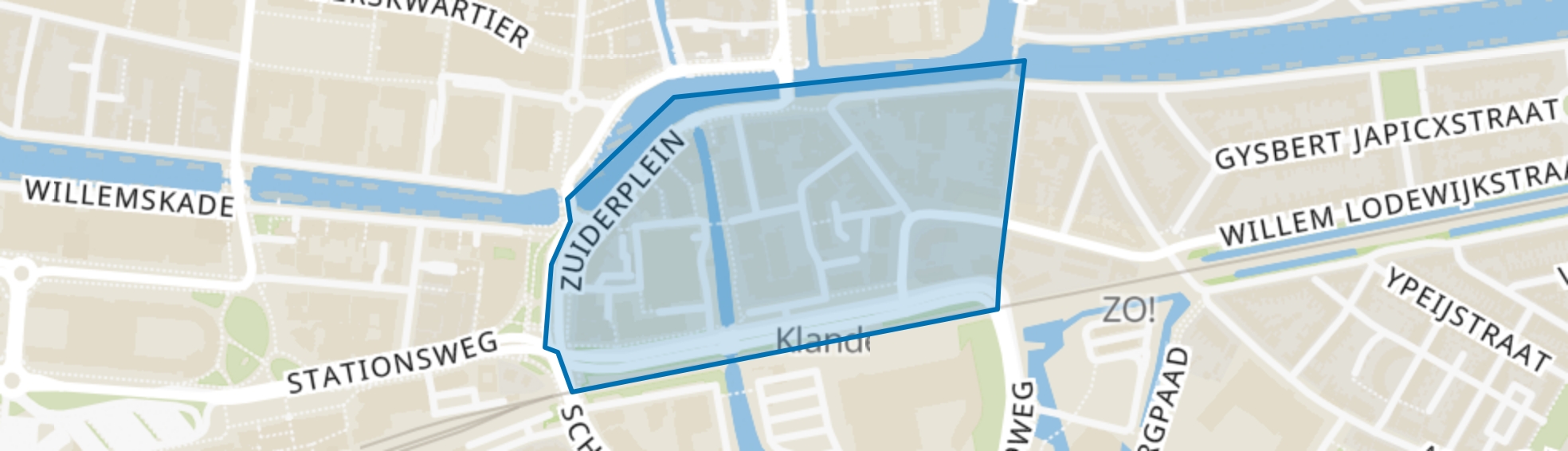 Tulpenburg, Leeuwarden map