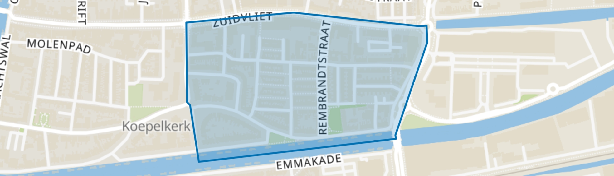 Welgelegen, Leeuwarden map