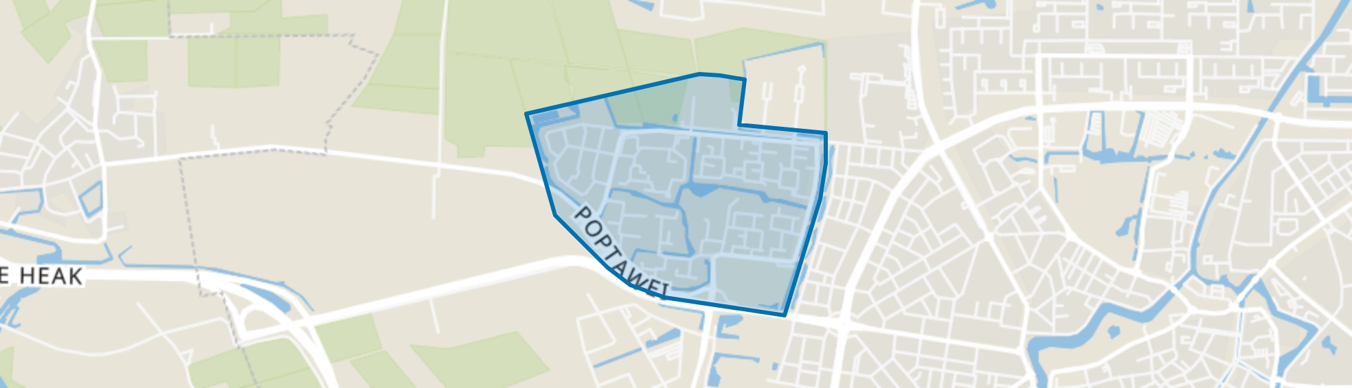 Westeinde, Leeuwarden map