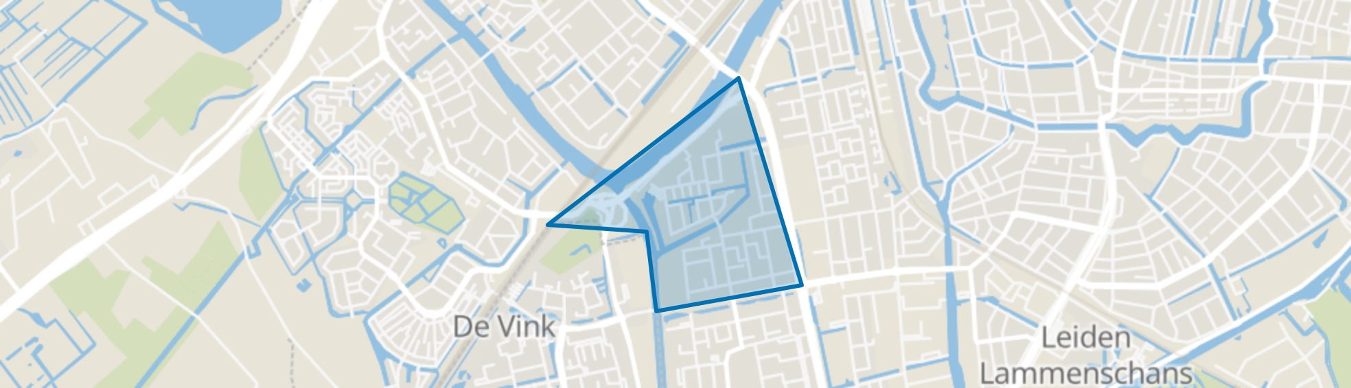 Boshuizen, Leiden map