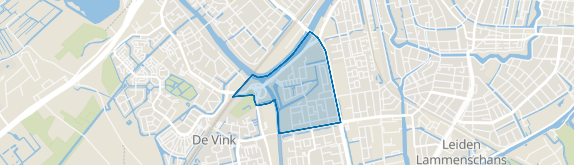 Boshuizen, Leiden map