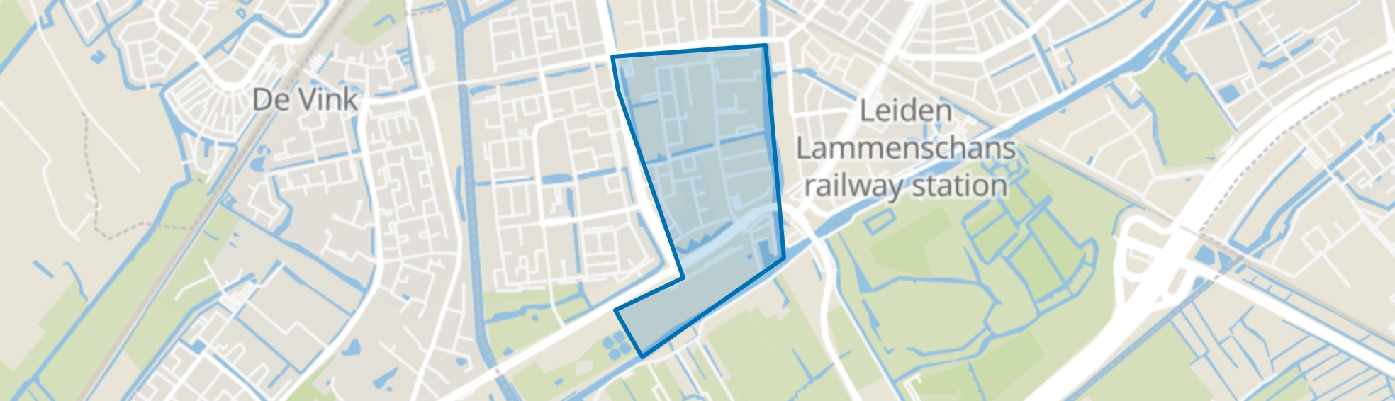 Gasthuiswijk, Leiden map